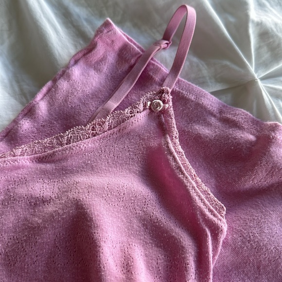 Skims Logo Pointelle Dress - Picture 3 of 5